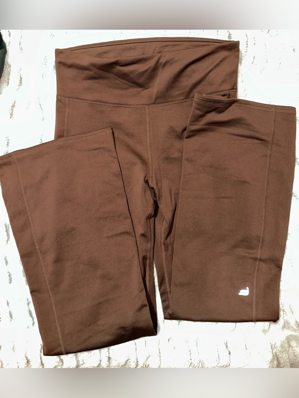Fabletics Brown High-Waist Leggings
